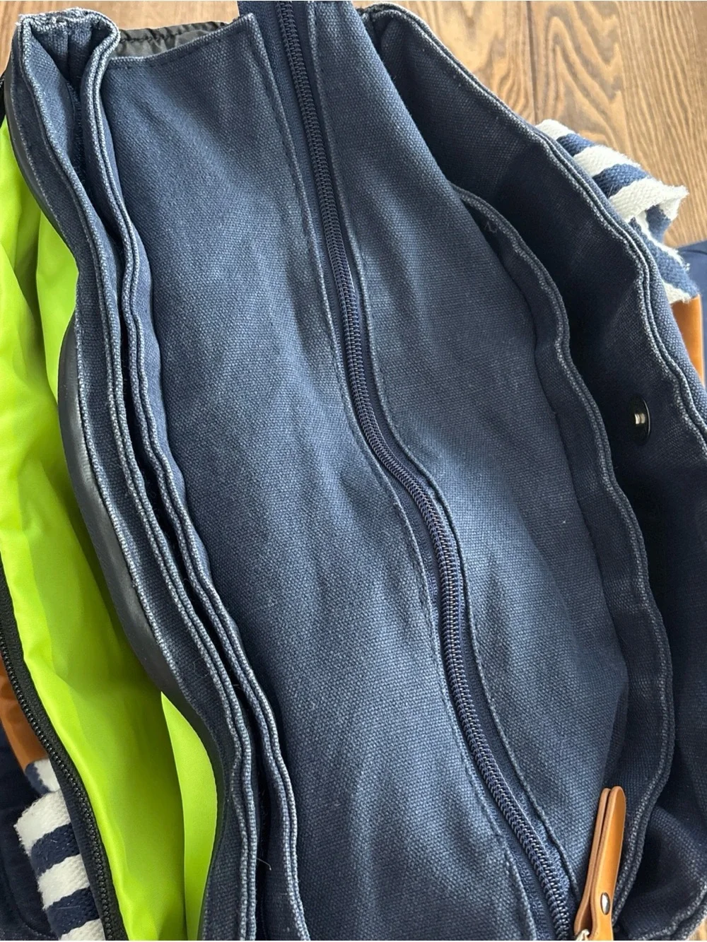 Pottery Barn diaper bag K’Tan